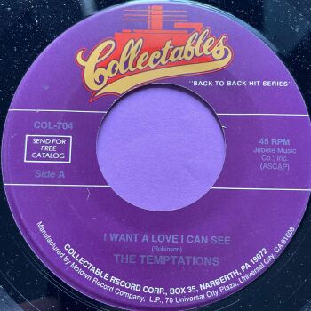 Temptations-I want a love I can see-Collectables M-