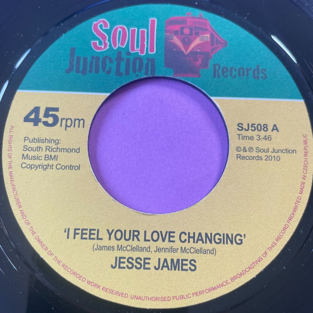Jesse James-I feel your love changing/ It's time for change-Soul Junction E