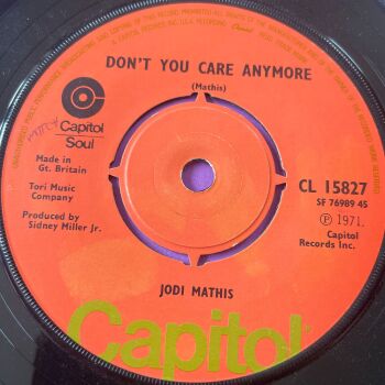 Jodi Mathis-Don't you care-UK Capitol E