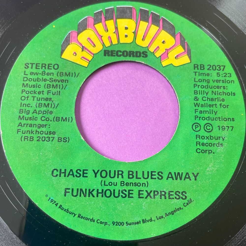 Funkhouse Express-Chase your blues away-Roxbury E+
