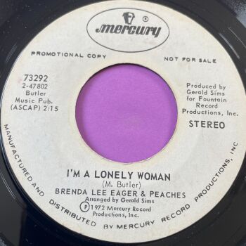 Brenda Lee Eager-I'm a lonely woman-Mercury WD E