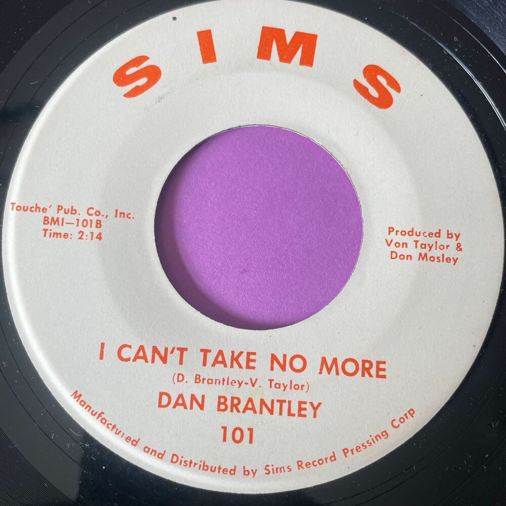 Dan Brantley-I can't take no more-Sims E+
