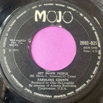 Fabulous Counts-Get down people-UK Mojo E