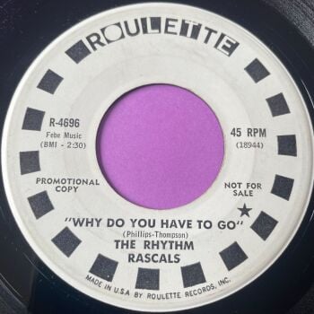 Rhythm Rascals-Why do you have to go-Roulette WD E+