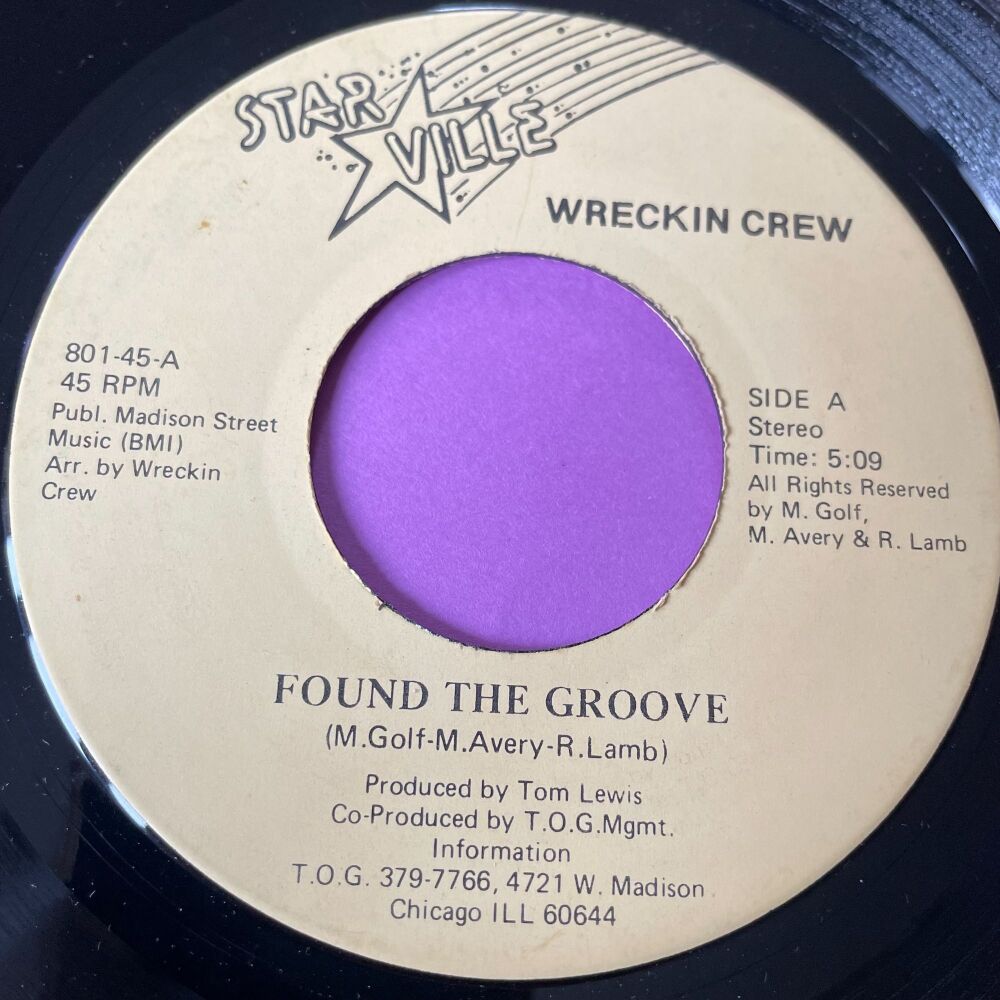 Wreckin Crew-I found the groove-Starville E+