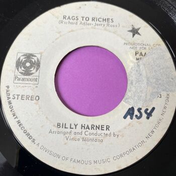 Billy Harner-Rags to riches-Paramount WD wol LT E
