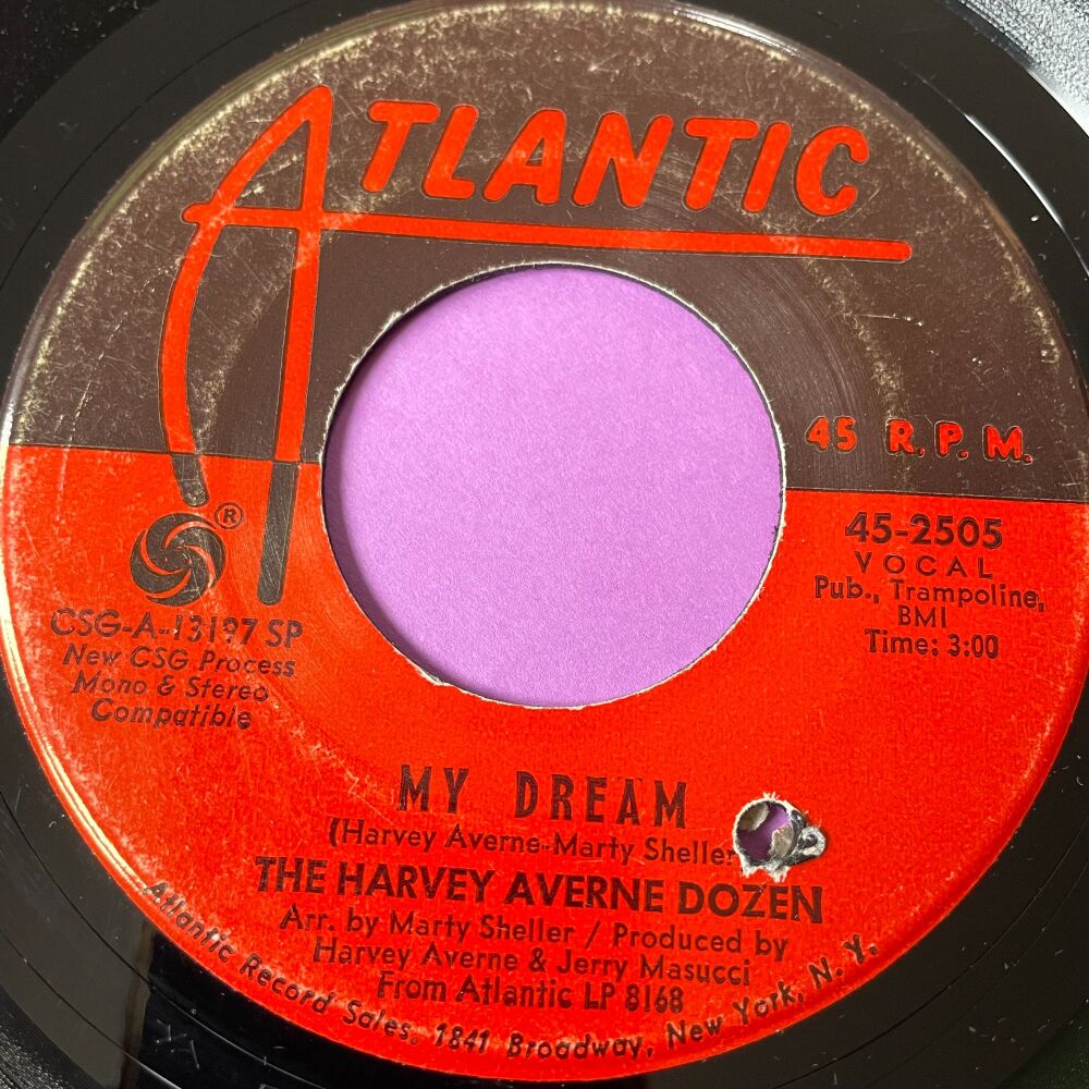 Harvey Averne Dozen-My dream/ The micro mini-Atlantic vg+