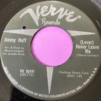 Jimmy Huff-Never leave me-Verve E