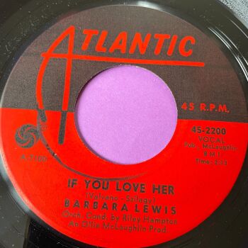 Barbara Lewis-If you love her-Atlantic E+