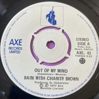 Rain with Charity Brown-Out of mind- Canadian Axe E+