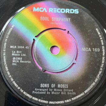 Sons of Moses-Soul Symphony UK MCA vg+
