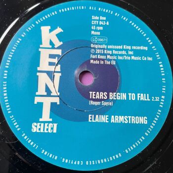 Elaine Armstrong-Tears began to fall-UK Kent E+