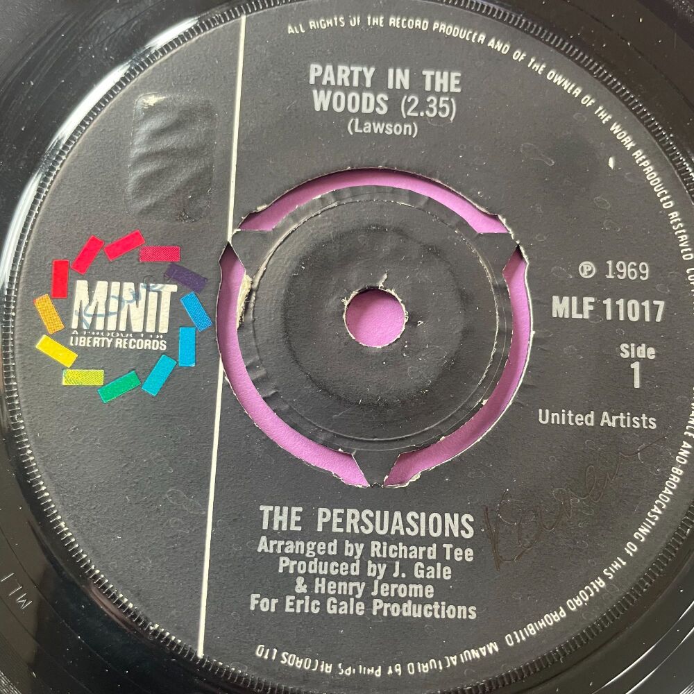 Persuasions-Party in the woods-UK Minit E
