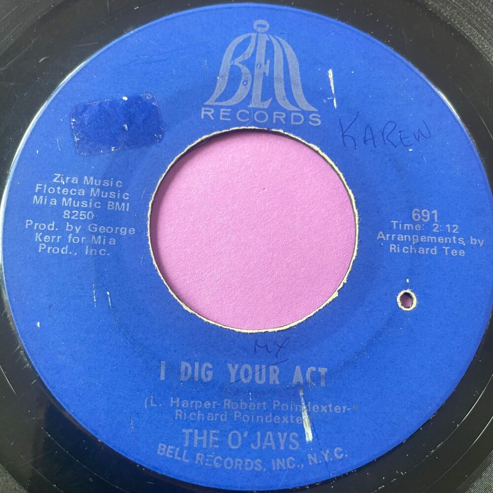 O'Jays-I dig your act-Bell vg+