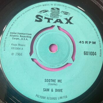 Sam & Dave-Soothe me-UK Stax vg+