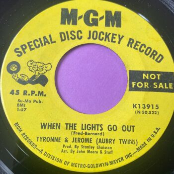 Tyronne & Jerome-When the lights go out-MGM Demo E+