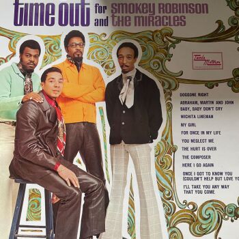 Miracles-Time out-UK Tamla Motown LP E+