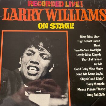 Larry Williams-Recorded live on stage-UK Sue LP vg+