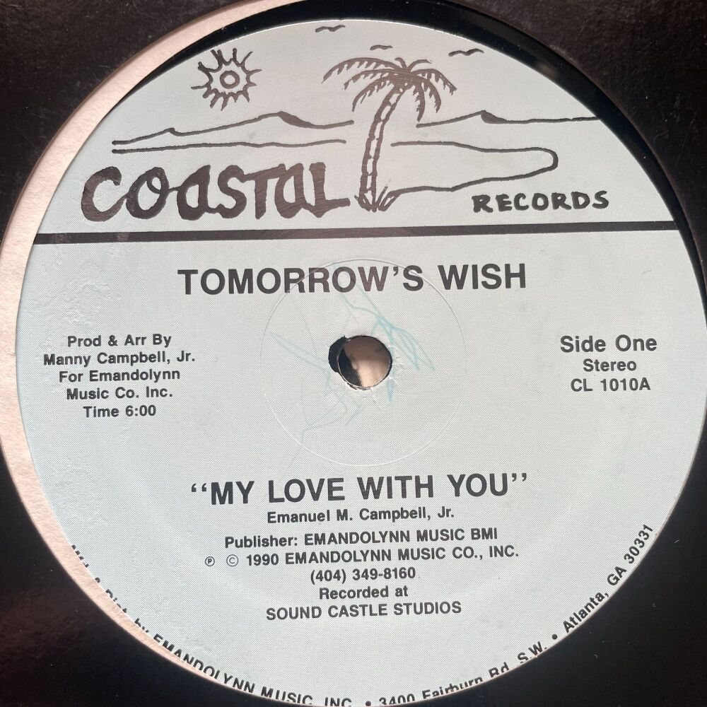 Tomorrow's Wish-My love with you/ You happened to me-Coastal 12