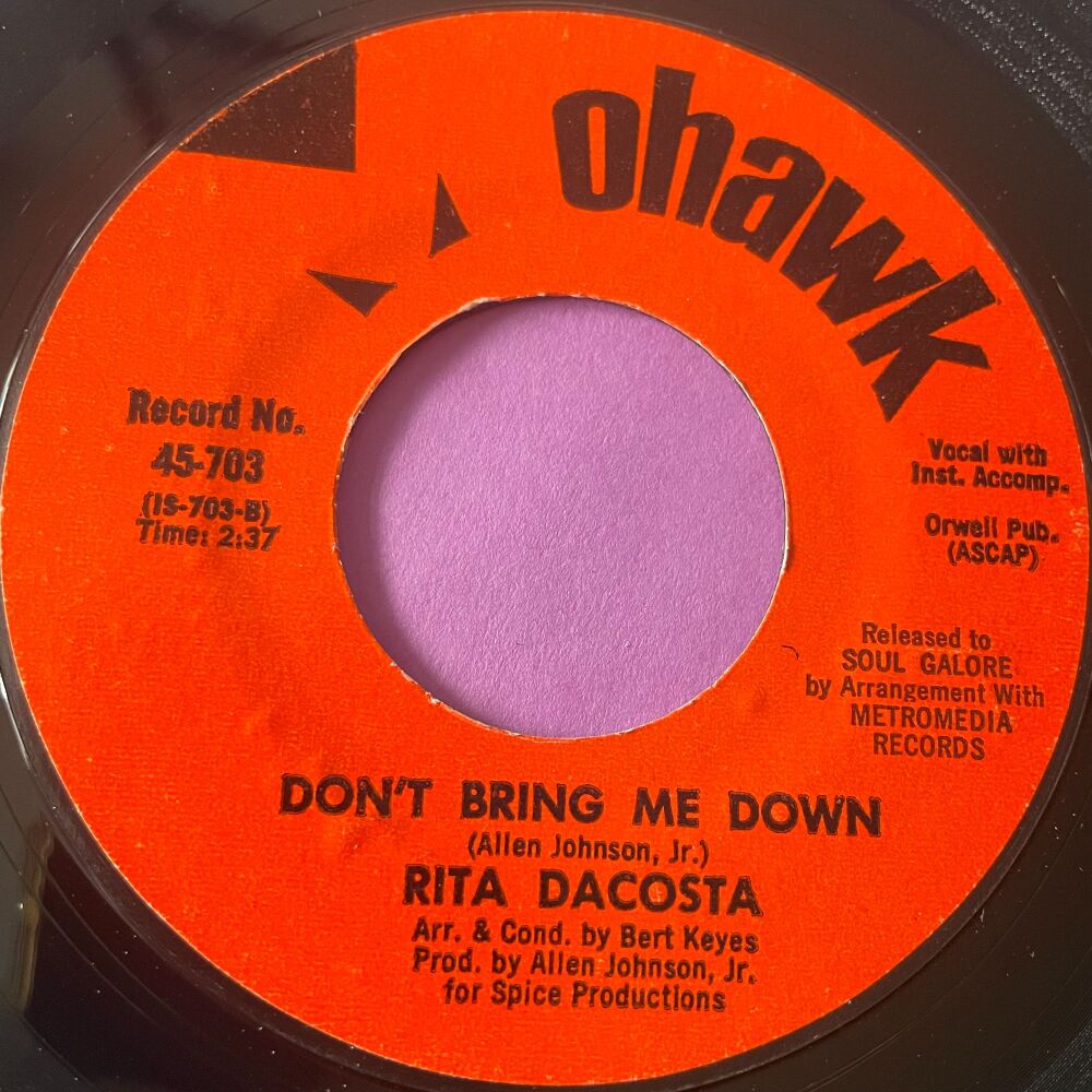 Rita DaCosta-Don't bring me down-Mohawk R E+