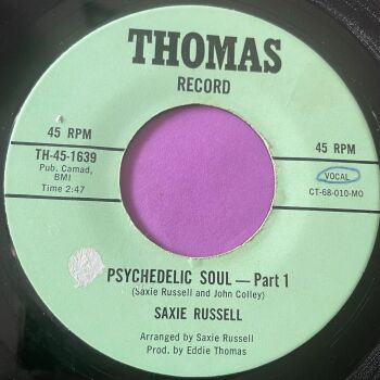 Saxie Russell-Psychedelic soul-Thomas R E+