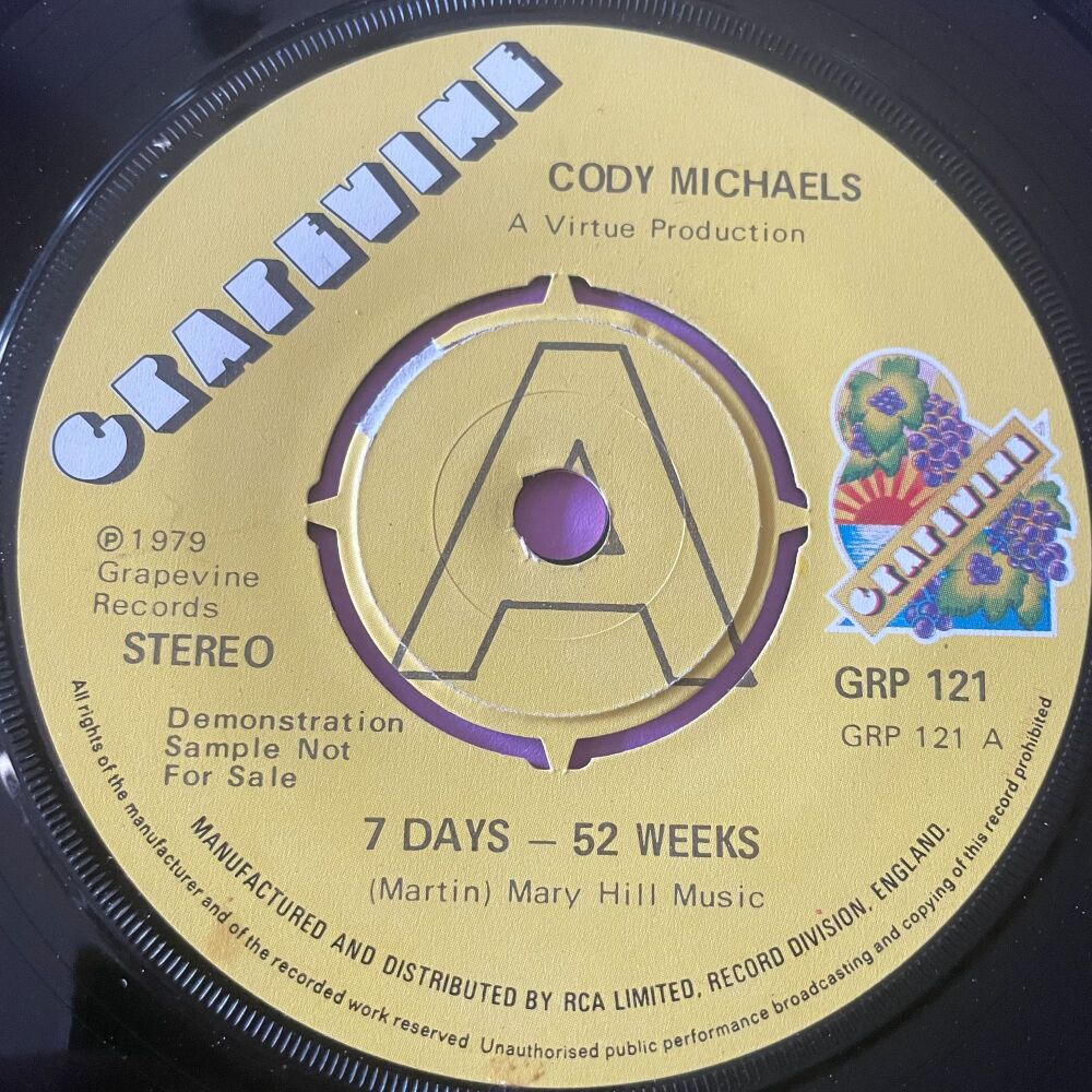 Cody Michaels-7 days - 52 weeks-UK Grapevine Demo E+