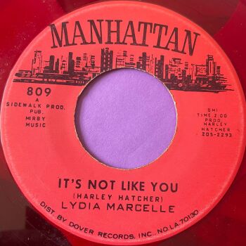 Lydia Marcelle-It's not like you-Manhattan R Red vinyl vg+