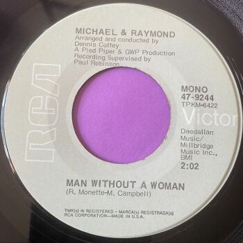Michael and Raymond-Man without a woman-RCA R E