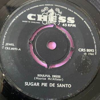 Sugar Pie De Santo-Soulful dress-UK Chess E+