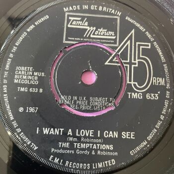 Temptations-I want a love I can see-TMG 633 vg