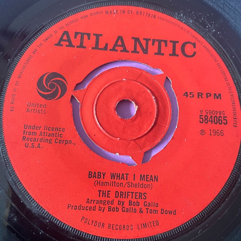 Drifters-Baby what I mean-UK Atlantic vg+