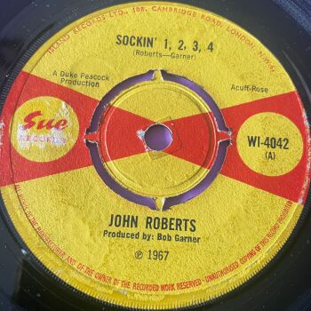 John Roberts-Sockin' 1,2,3,4-UK Sue vg