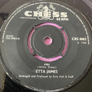 Etta James-Fire/ You got it-UK Chess E