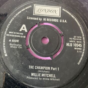 Willie Mitchell-The champion-UK London E+