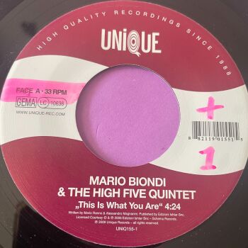 Mario Bondi-This is what you are-Unique wol E+