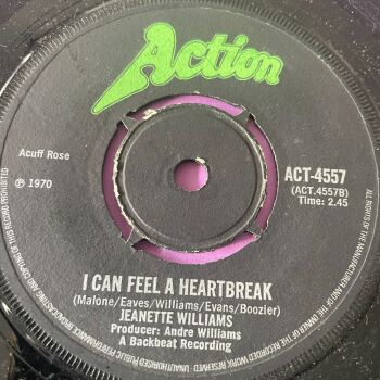 Jeanette Williams-I can feel a heartbreak-UK Action E+