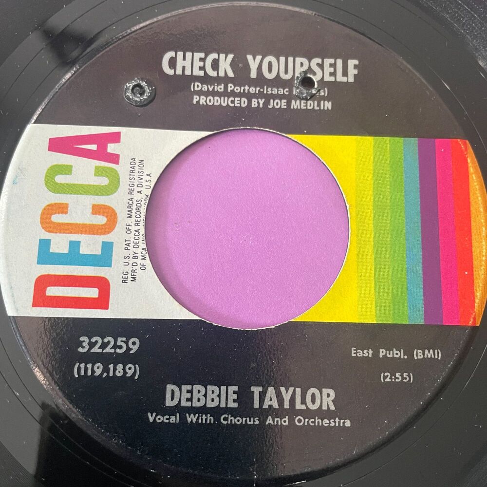 Debbie Taylor-Check yourself-Decca E+