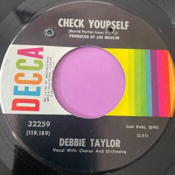 Debbie Taylor-Check yourself-Decca E+