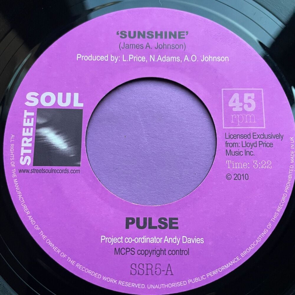 Pulse-Sunshine-Street Soul R E+