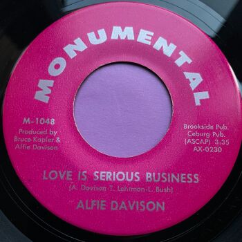 Alfie Davidson-Love is a serious business-Monumental E+
