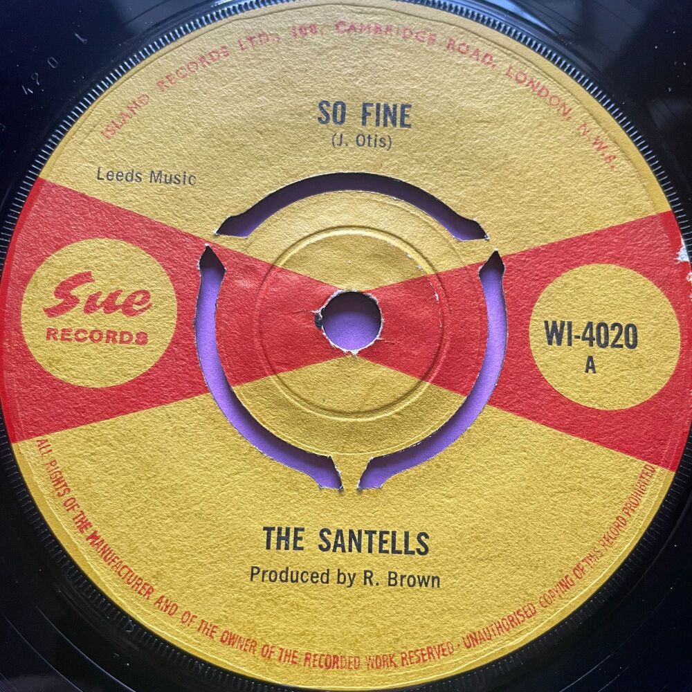 Santells-So fine/ These are love-UK Sue E+
