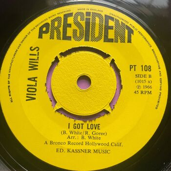 Viola Wills-I got love-UK President 2nd E+