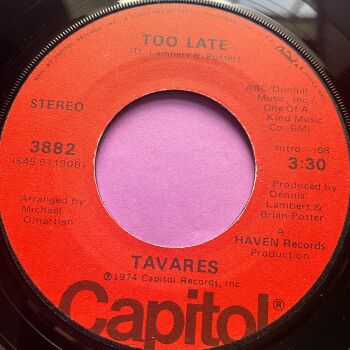 Tavares-Too late-Capitol E+