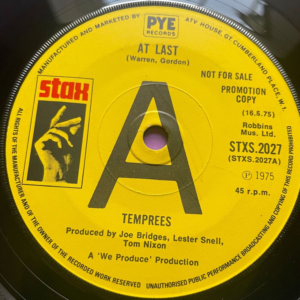 Temprees-At last-UK Stax E+
