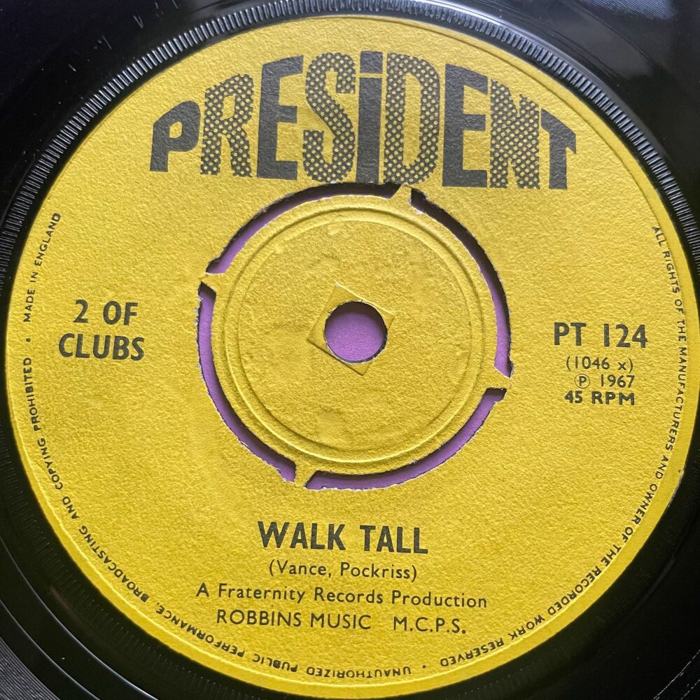 2 of Clubs-Walk tall/ So blue is fall-UK President E+