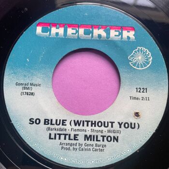 Little Milton-So blue-Checker E+
