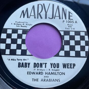 Edward Hamilton-Baby don't you weep-Mary Jane R E+