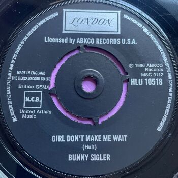 Bunny Sigler-Girl don't make me wait-London E
