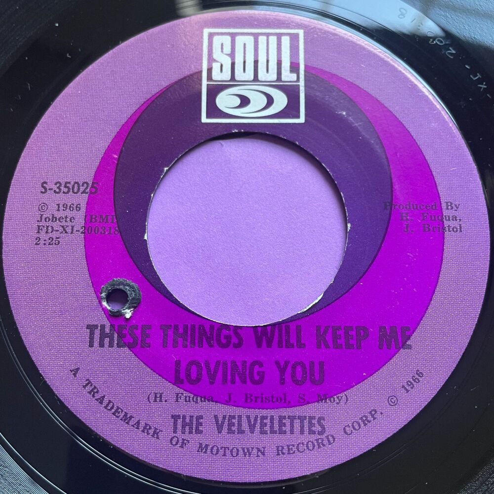 Velvelettes-These things will keep me loving you-Soul E+