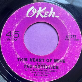 Artistics-This heart of mine-Okeh vg+